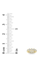 Load image into Gallery viewer, 3.5CTW Round Shaped Lab Grown Diamond (F/VS) Eternity Band Ring in 14K Gold
