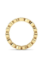 Load image into Gallery viewer, 3.8CTW Round Shaped Lab Grown Diamond (F/VS) Eternity Band Ring in 14K Gold
