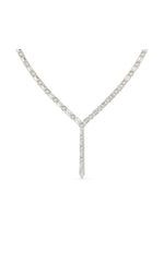 Load image into Gallery viewer, 28CTW Mix Shaped Lab Grown Diamond Necklace in 14K Gold (F/VS)
