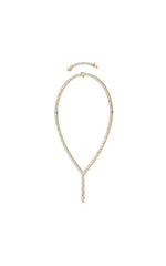 Load image into Gallery viewer, 28CTW Mix Shaped Lab Grown Diamond Necklace in 14K Gold (F/VS)
