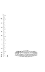 Load image into Gallery viewer, 15CTW Round Lab Grown Diamond (F/VS ) Bezel Set Bracelet in 14K Gold
