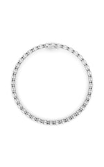 Load image into Gallery viewer, 5CTW Round Lab Grown Diamond (F/VS ) Bezel Set Bracelet in 14K Gold
