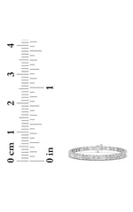 Load image into Gallery viewer, 15CTW Emerald And Round Lab Grown Diamond (F/VS ) Bracelet in 14K Gold
