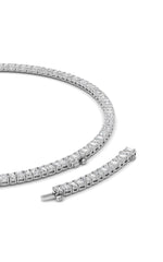 Load image into Gallery viewer, 33CTW Emerald Lab Grown Diamond (F/VS ) Necklace in 14K Gold
