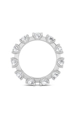 Load image into Gallery viewer, 3Cttw Round Shaped Lab Grown Diamond (F/VS) Eternity Band Ring in 14K Gold
