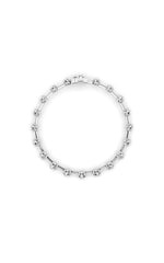 Load image into Gallery viewer, 3.75CTW Round Shaped Lab Grown Diamond Split Prong Eternity Ring in 14K Gold (F/VS)
