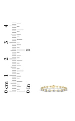 Load image into Gallery viewer, 3.75CTW Round Shaped Lab Grown Diamond Split Prong Eternity Ring in 14K Gold (F/VS)

