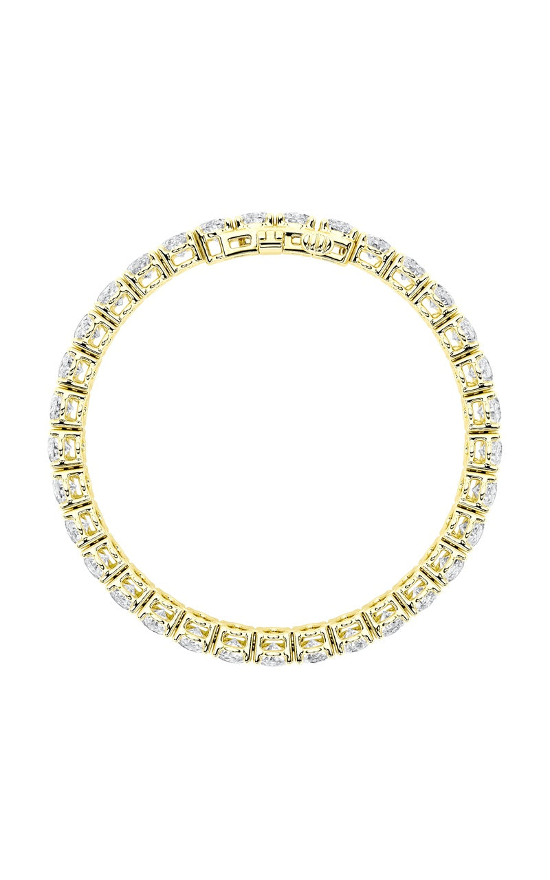 Vs) tennis bracelet in 14k gold